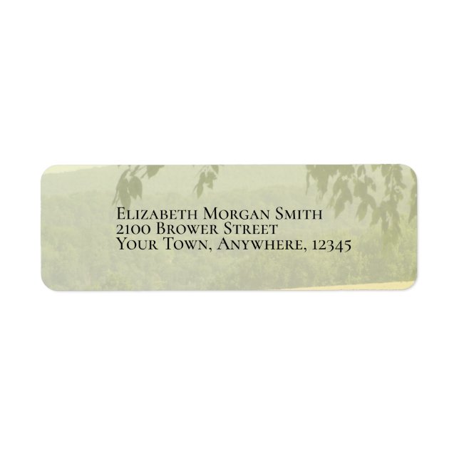 Summer Valley Address Label Return Address Label (Front)