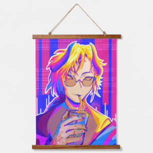 Summer vibe Anime Hanging Tapestry