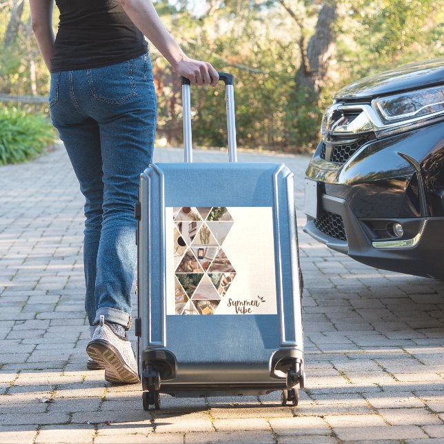 Summer Vibe, I Wanna Be With You, Beige Colour (Suitcase Insitu)