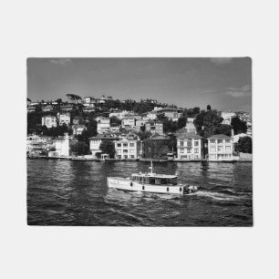 Summer vibe in Bosphorus in Istanbul Doormat
