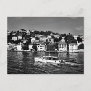Summer vibe in Bosphorus in Istanbul Postcard