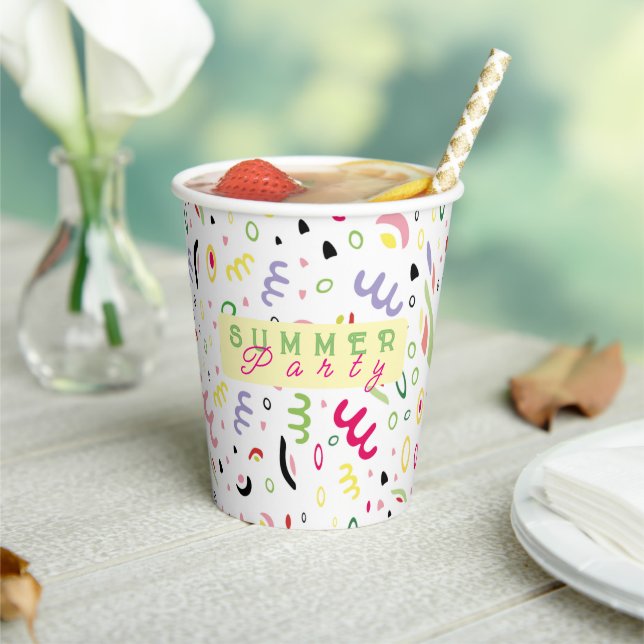 Summer vibe. paper cups (Insitu)