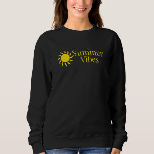 Summer Vibes Beach Summertime Vacation Sweatshirt