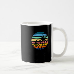Summer vibes beach sunset south carolina hilton coffee mug