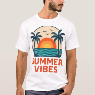 SUMMER VIBES BEACH T-SHIRTS