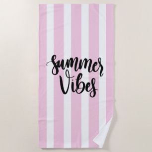 Summer Vibes Beach Towel