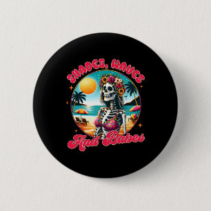 Summer Vibes Beach Vacay Summertime Shades Waves A 6 Cm Round Badge