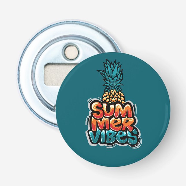 Summer Vibes Bottle Opener (Front)