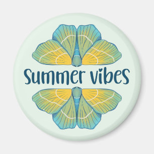 Summer Vibes Butterfly Magnet