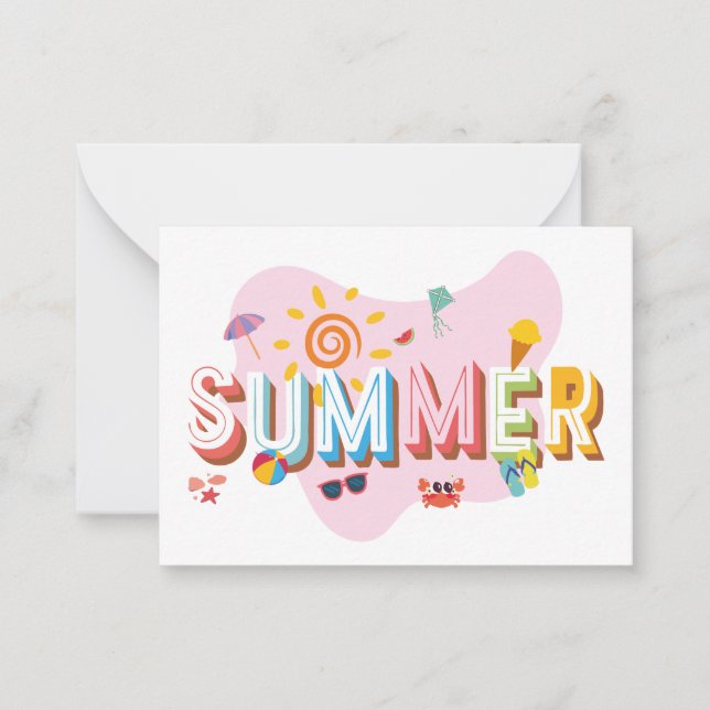 Summer Vibes Card (Front)