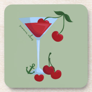 Summer Vibes Cherry Coaster