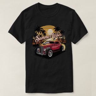 Summer Vibes Classic Car T-Shirt