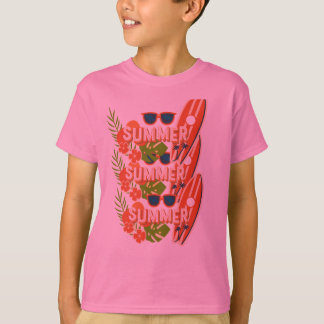 Summer Vibes – Colourful Beach & Vacation T-T-Shir T-Shirt