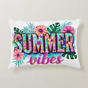 Summer Vibes Decorative Cushion