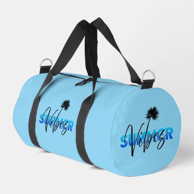 summer vibes duffle bag (Left Corner)