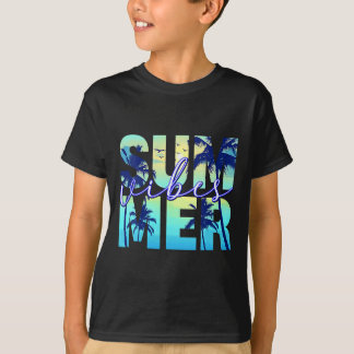 Summer Vibes Family Vacation GirlsTrip Matching Gr T-Shirt