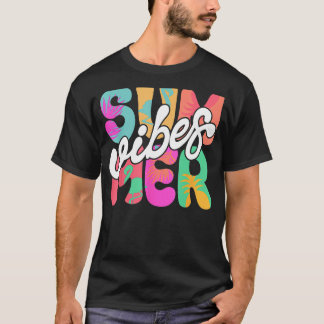 Summer Vibes Family Vacation Hawaii Beach Men Wome T-Shirt