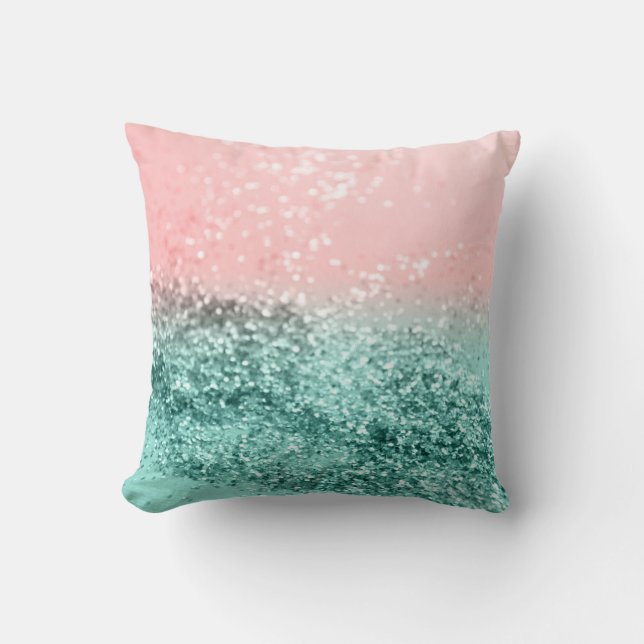 Summer Vibes Glitter #4 Cushion (Front)