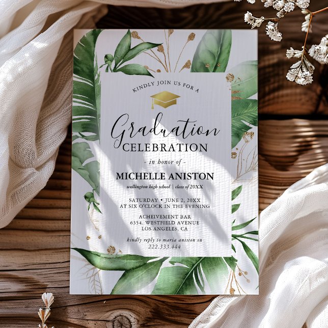 Summer Vibes Graduation Party Invitation (Creator Uploaded)