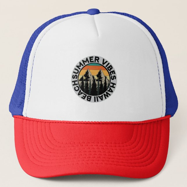 Summer vibes  hat (Front)
