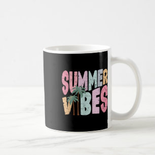 Summer Vibes Hello Summer Vacation Groovy Cruise S Coffee Mug