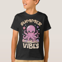 Summer Vibes Kids Octopus