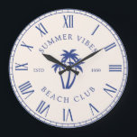 Summer Vibes Large Clock<br><div class="desc">🖤</div>