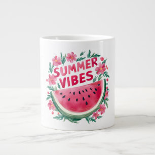 Summer Vibes Large Coffee Mug