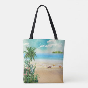 Summer Vibes   Lemon Summer Cocktail Tote Bag