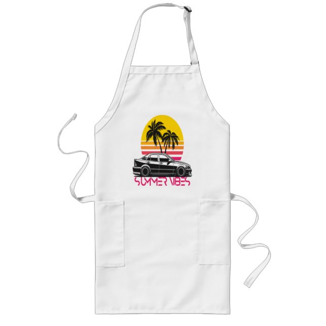 Summer vibes long apron (Front)