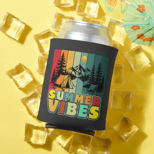 summer vibes nature camping vacation adventure can cooler (In Situ Summer)
