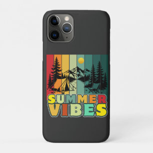 summer vibes nature camping vacation adventure iPhone 11 pro case