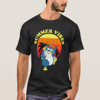 Summer Vibes Penguin Retro Summers Fun Penguin Bea