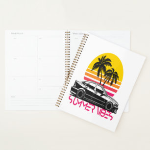 Summer vibes planner