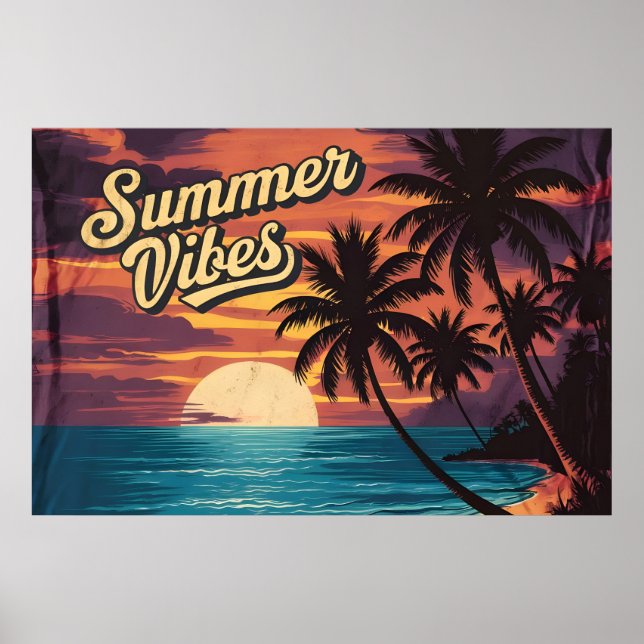 Summer Vibes Poster (Front)