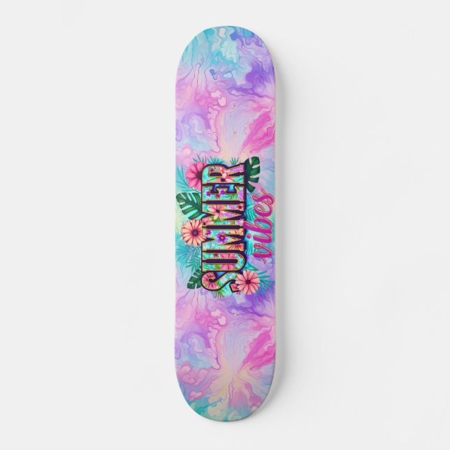 Summer Vibes Skateboard (Front)