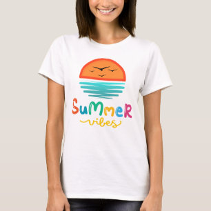 Summer Vibes Sun And Sea Women's T-Shirt