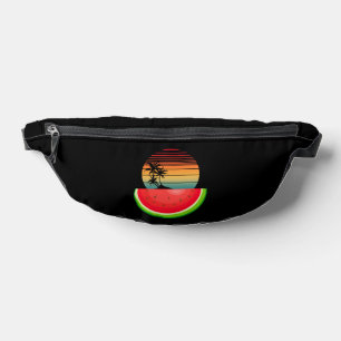 Summer Vibes Sunset Watermelon Bum Bags