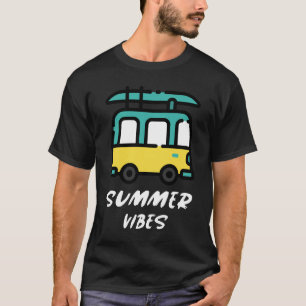 Summer Vibes Surf Van Tee
