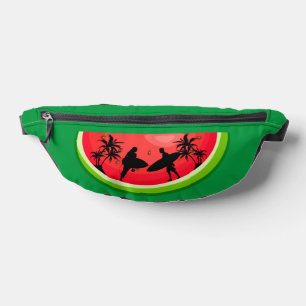 Summer Vibes Surf Watermelon Fruits Bum Bags