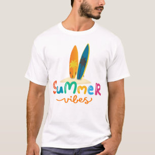 Summer Vibes Surfer Men's T-Shirt