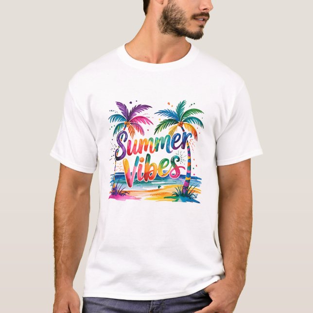 Summer Vibes T-Shirt (Front)