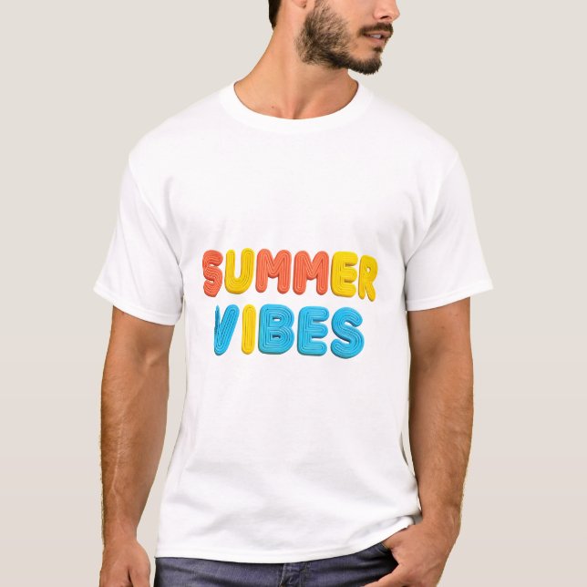 summer vibes T-Shirt (Front)
