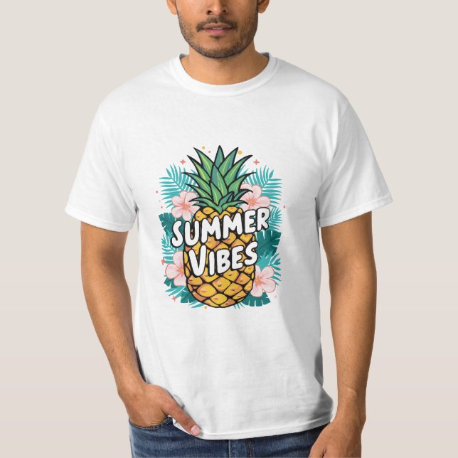 Summer vibes tee shirt (Front)
