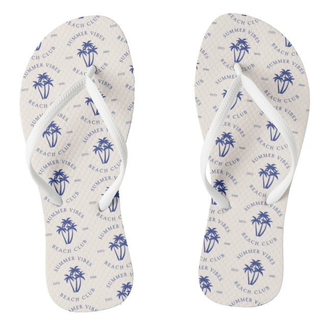 Summer Vibes Thongs (Footbed)