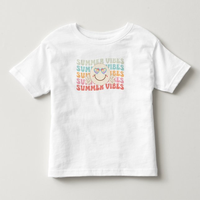Summer Vibes Toddler T-Shirt (Front)