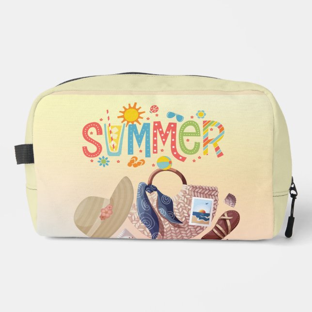 Summer Vibes Toiletry Bag (Front)