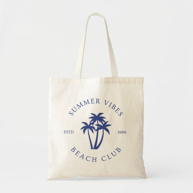 Summer Vibes Tote Bag (Front)