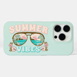 Summer Vibes Tropical Beach Sunglasses  iPhone 16 Pro Case