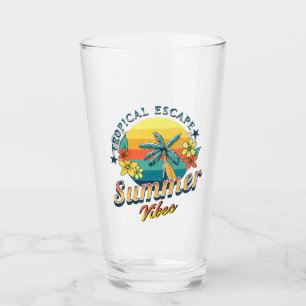 Summer vibes - Tropical escape Glass